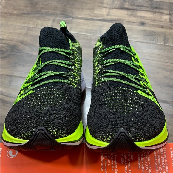 NIKE ZOOM FLY FLYKNIT black/black-volt-white - Picture 10 of 16
